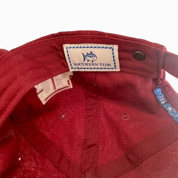 Southern Tide Skipjack Strap Back Hat Cap Texas A&M Aggies NCAA SEC - Picture 6 of 6